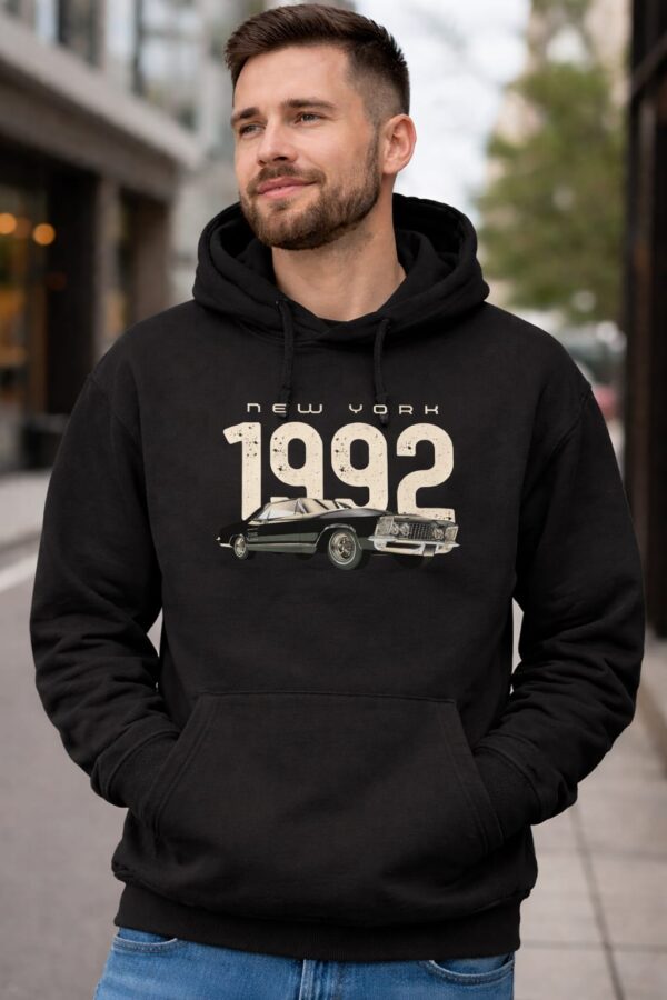 Loose Fit Printed Hoodie