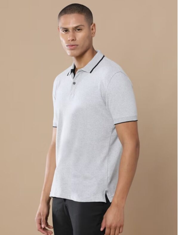 Heather grey Polo